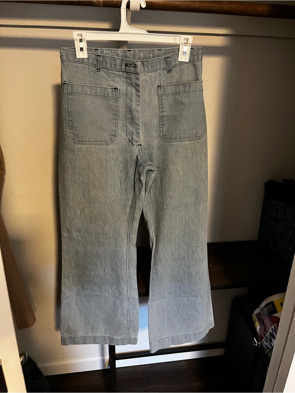 Authentic vintage Cold War era military type II trousers.